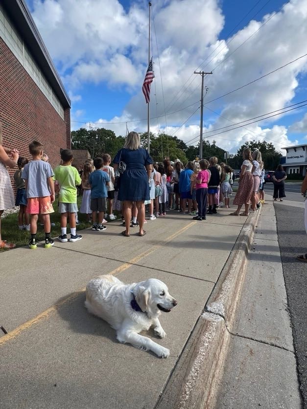 First Day Flag Raising