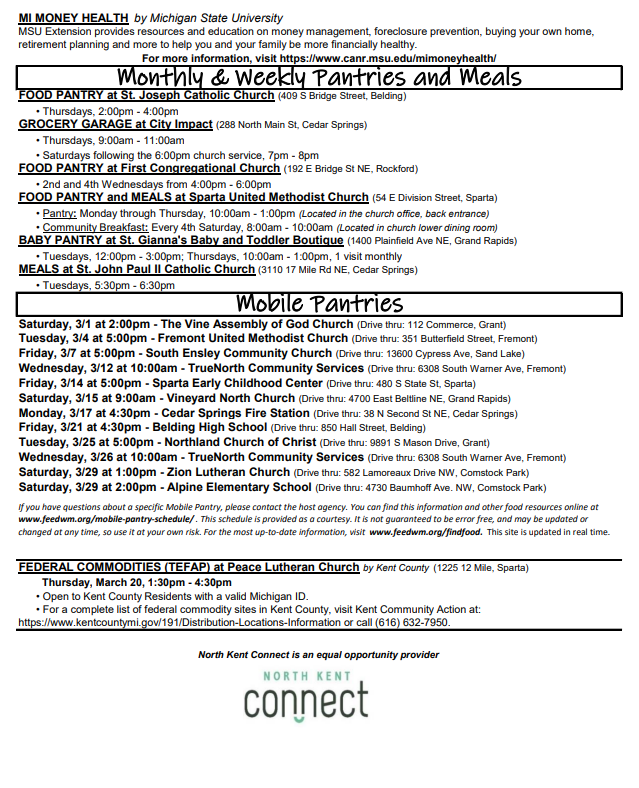 North Rockford Newsletter North Rockford Middle School Middle